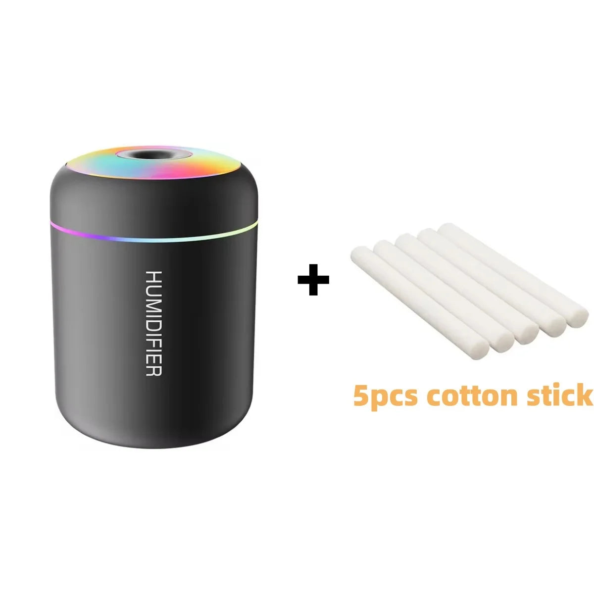 LED 180ML Mini Air Humidifier USB Electric Aroma Diffuser