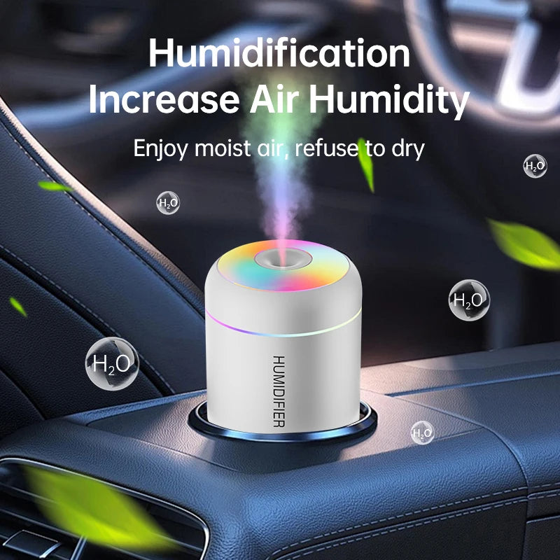 LED 180ML Mini Air Humidifier USB Electric Aroma Diffuser