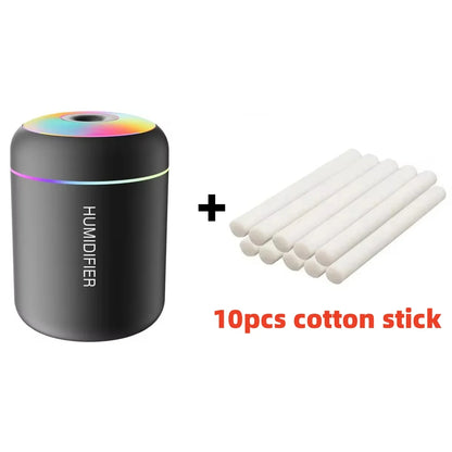 LED 180ML Mini Air Humidifier USB Electric Aroma Diffuser