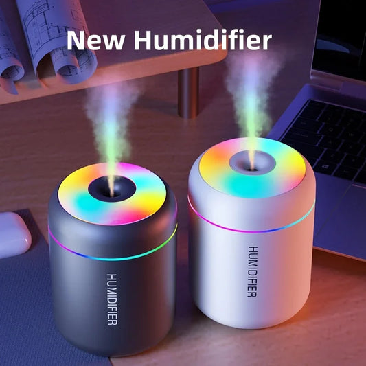 LED 180ML Mini Air Humidifier USB Electric Aroma Diffuser